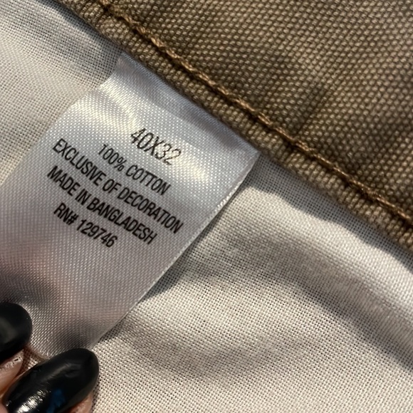 Mens tan work pants - Picture 5 of 6